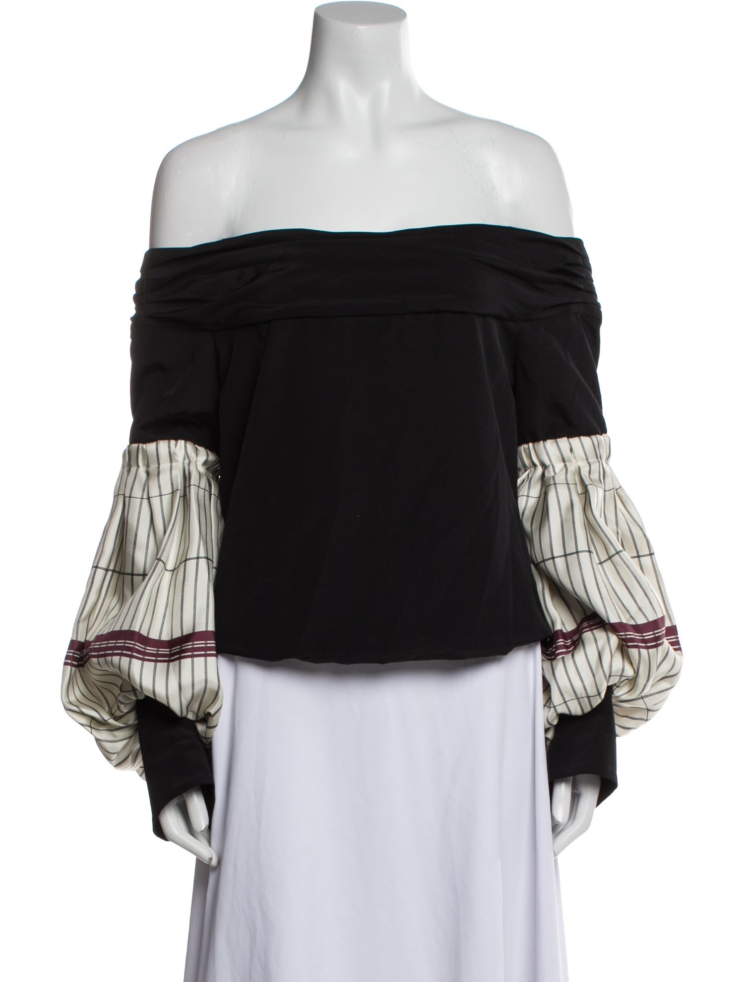 Hellessy Silk Striped Blouse