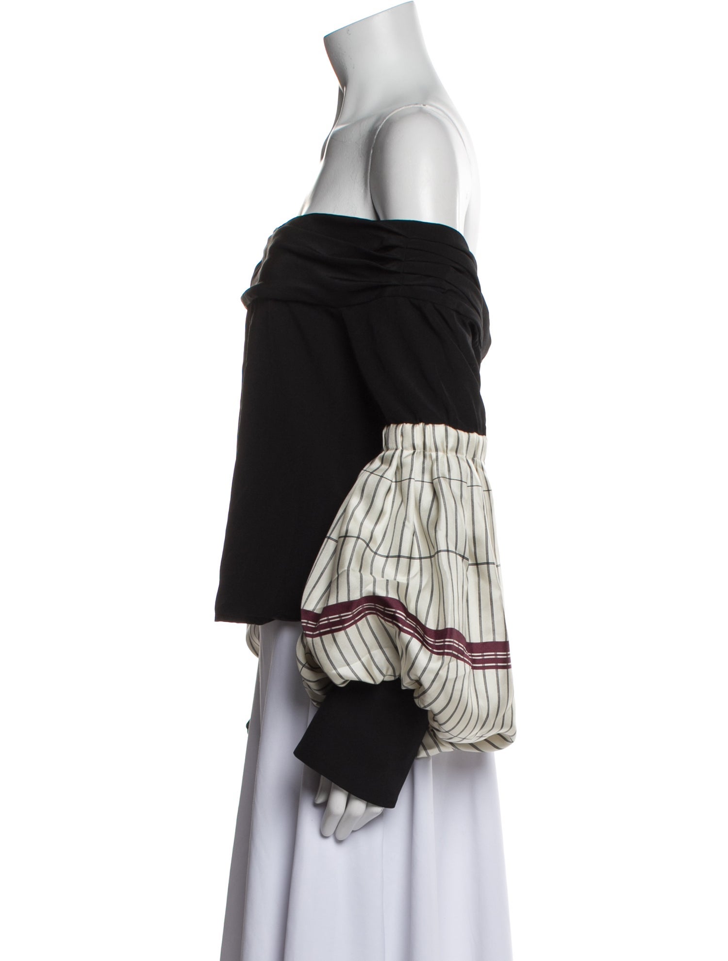 Hellessy Silk Striped Blouse