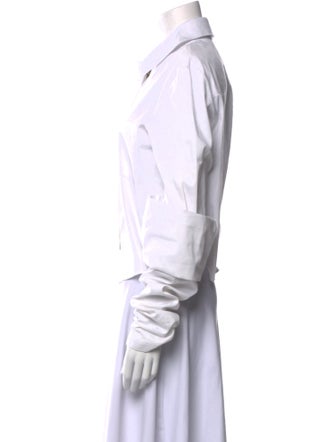 Hellessy Long Sleeve Button-Up Top