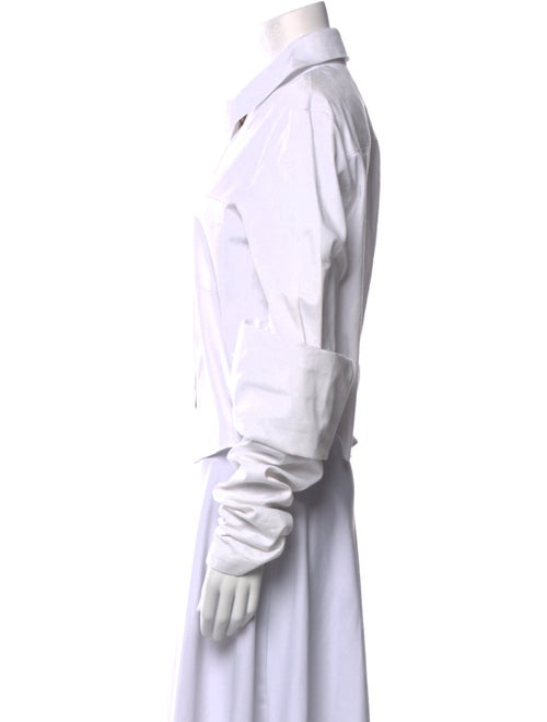 Hellessy Long Sleeve Button-Up Top