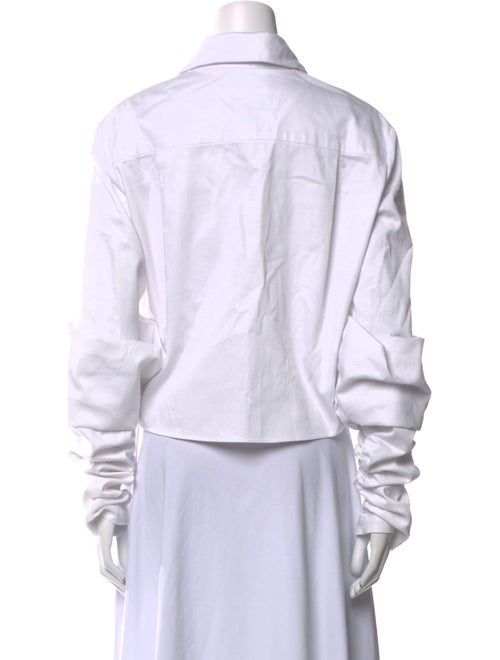 Hellessy Long Sleeve Button-Up Top