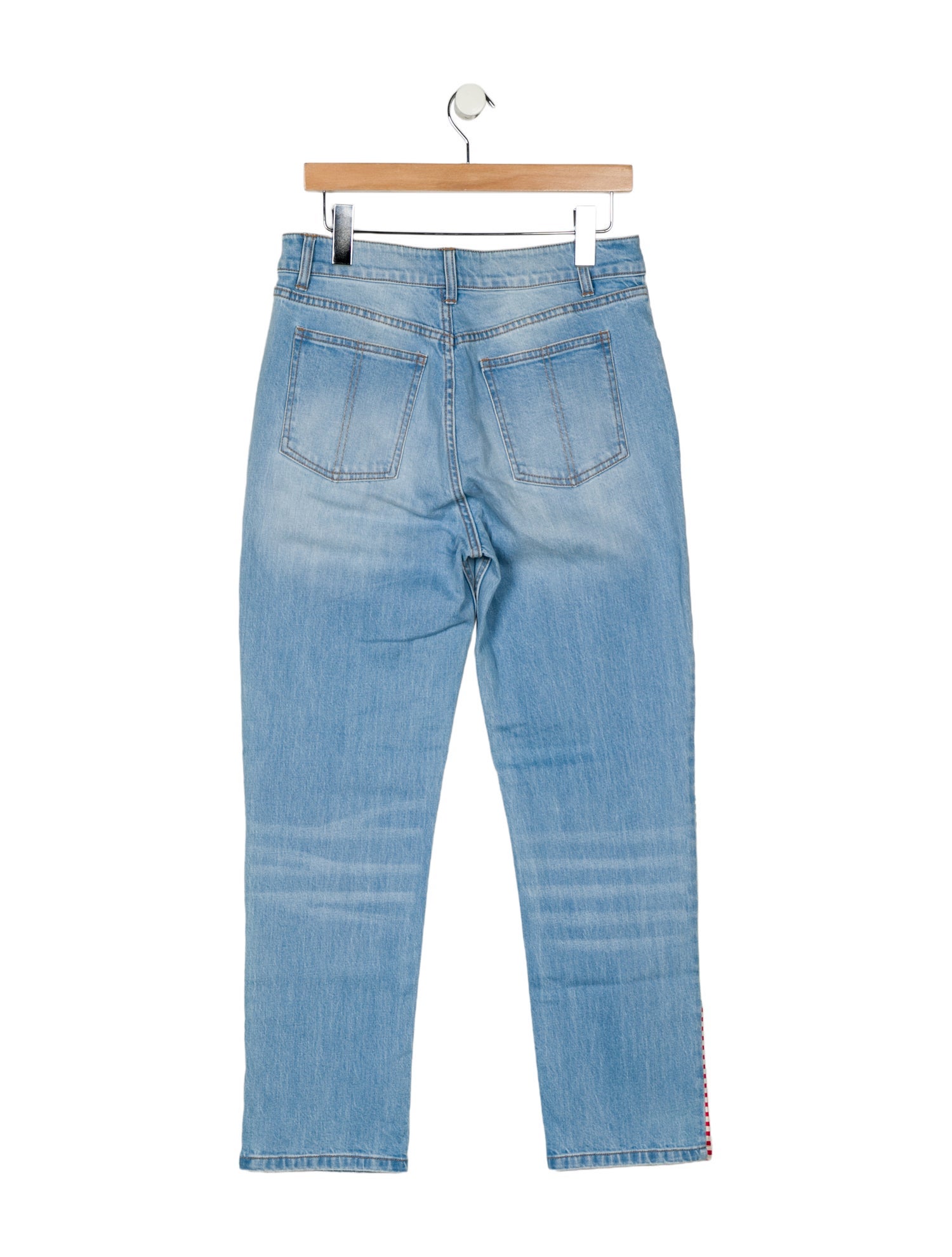 Hellessy High-Rise Straight Leg Jeans