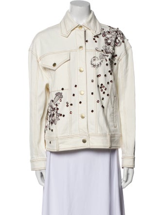 Hellessy Striped Denim Jacket