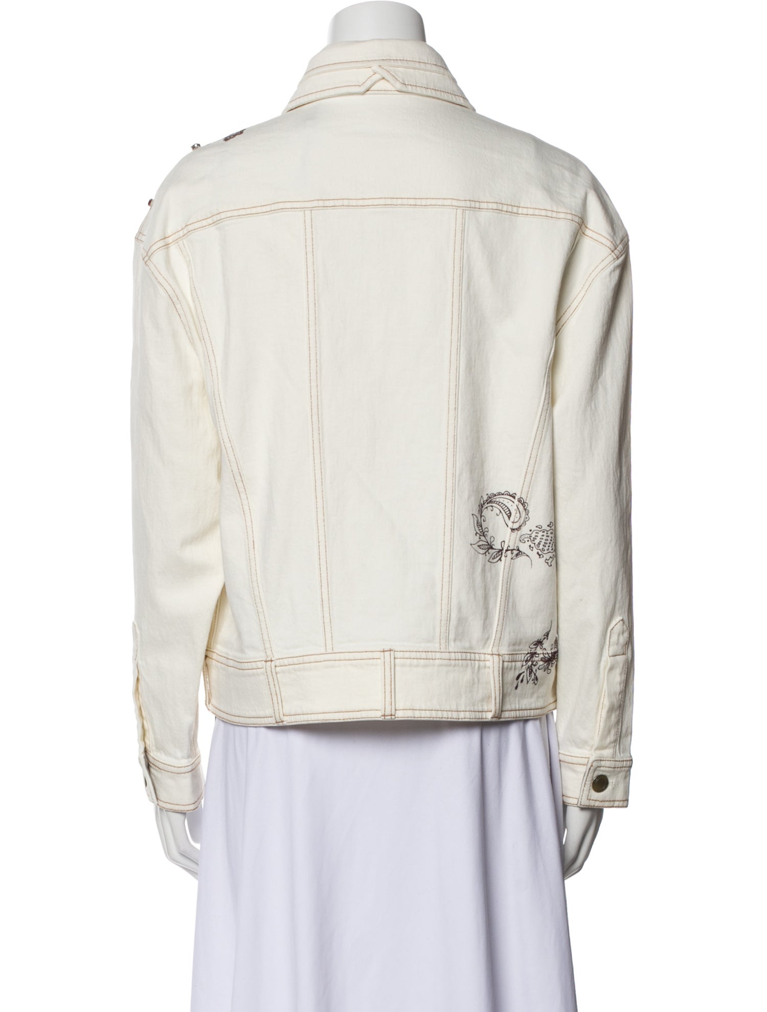 Hellessy Striped Denim Jacket