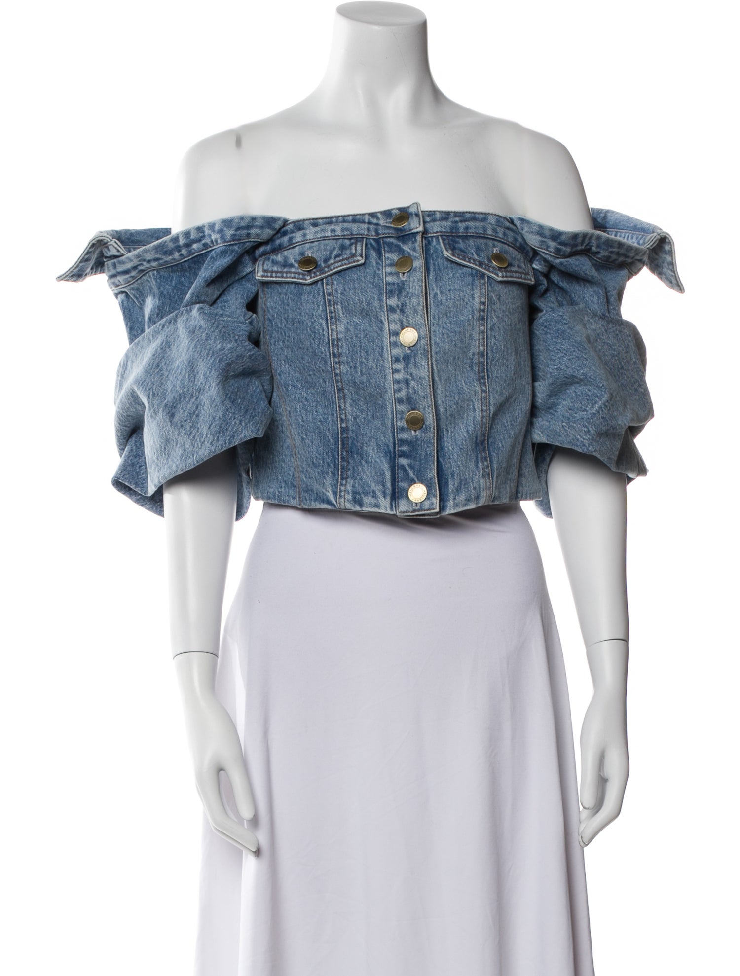 Hellessy Tweed Pattern Denim Jacket w/ Tags