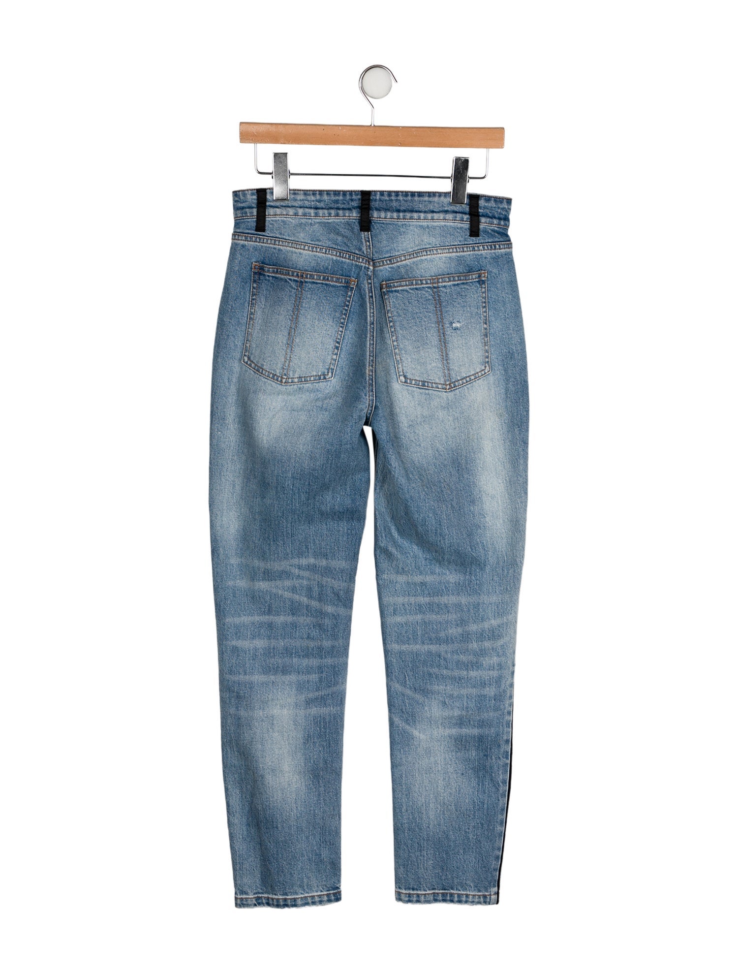 Hellessy High-Rise Straight Leg Jeans