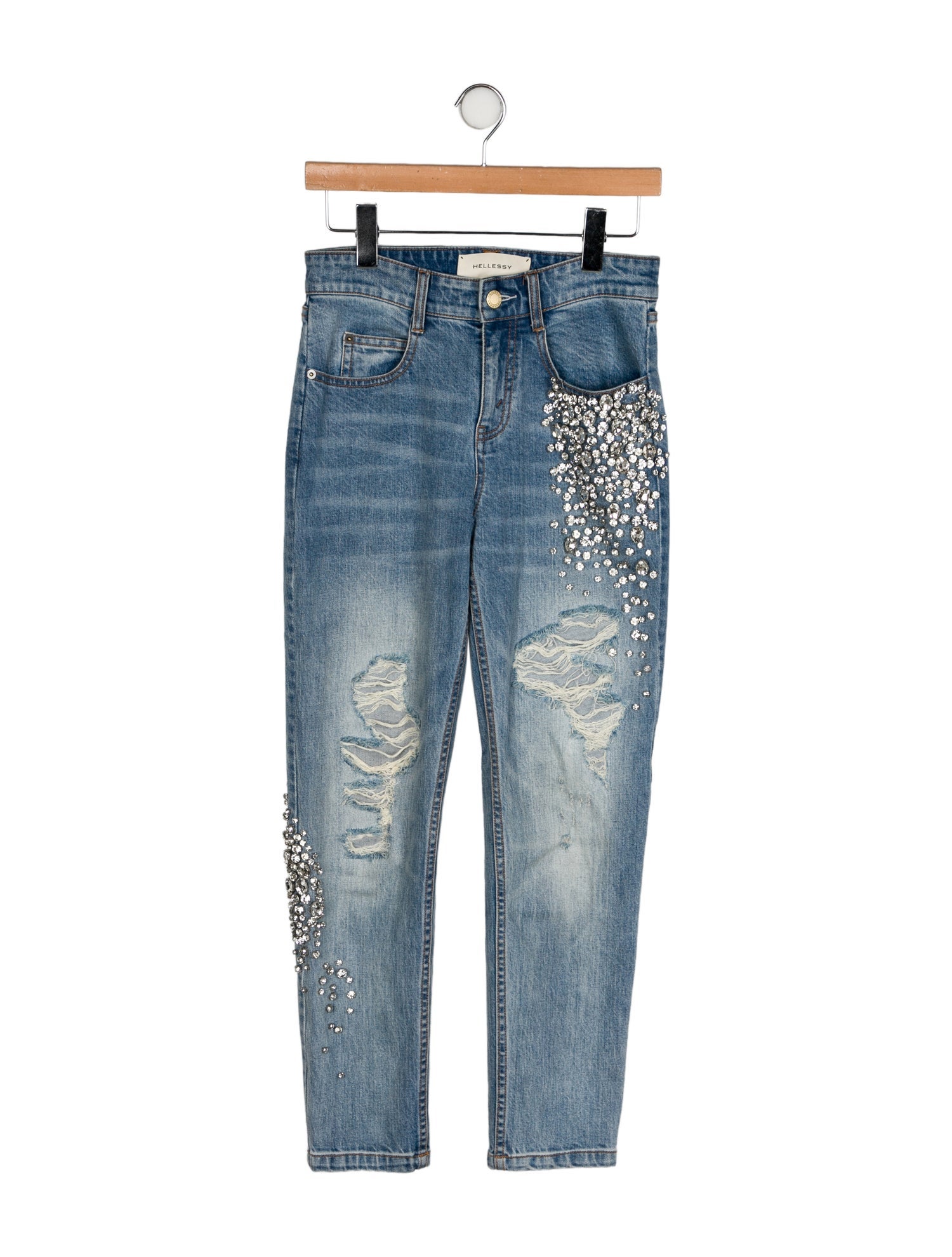 Hellessy Mid-Rise Skinny Leg Jeans