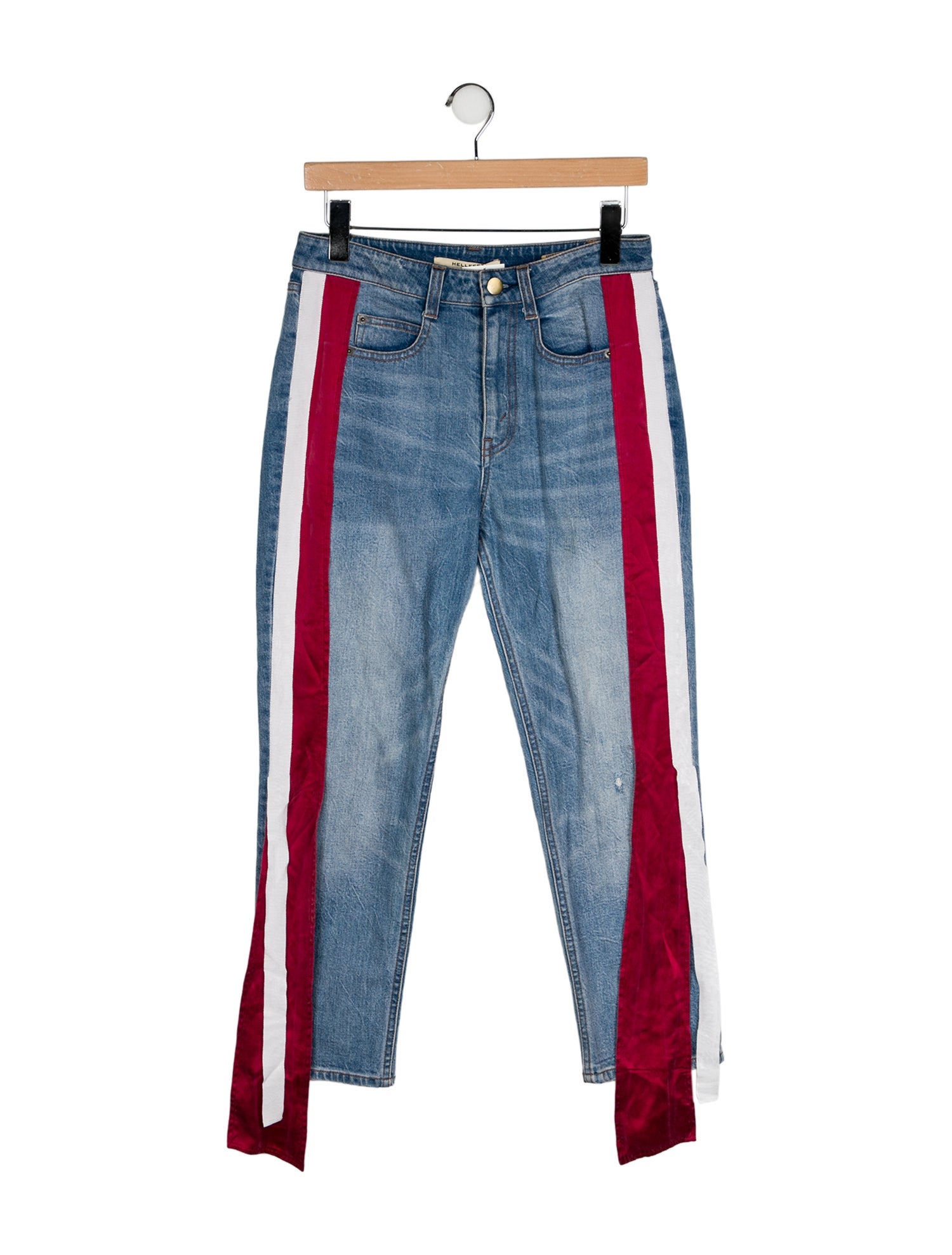 Hellessy Mid-Rise Straight Leg Jeans