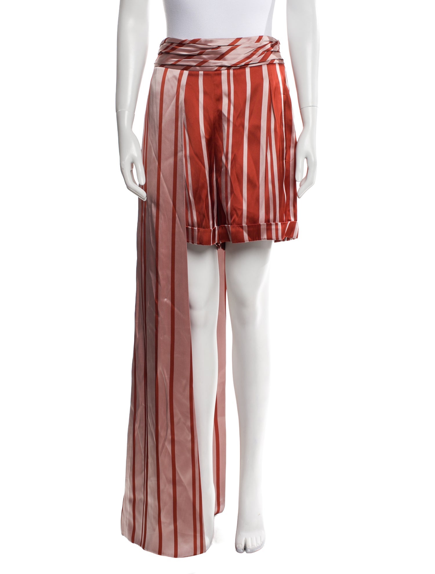 Hellessy Striped Knee-Length Shorts