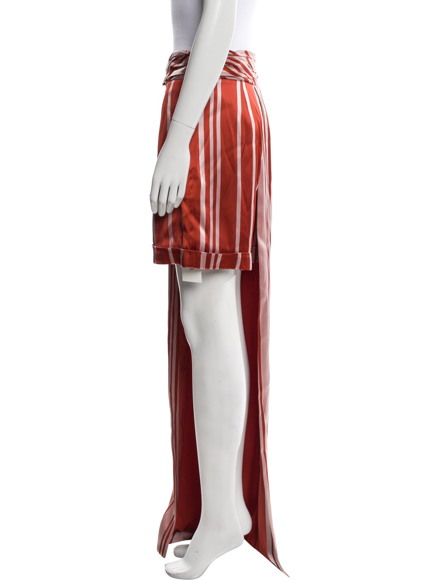 Hellessy Striped Knee-Length Shorts