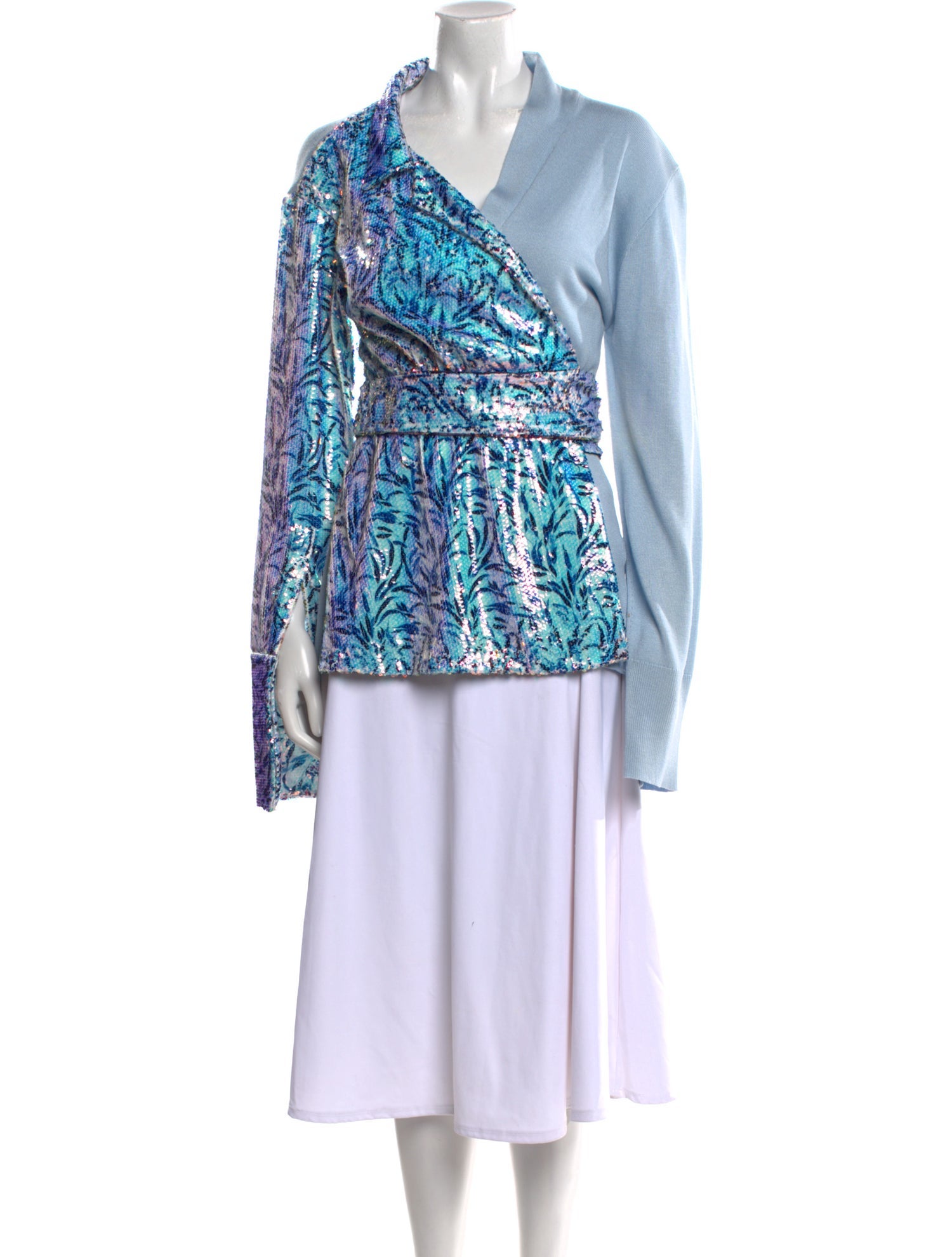 Hellessy Silk Printed Sweater