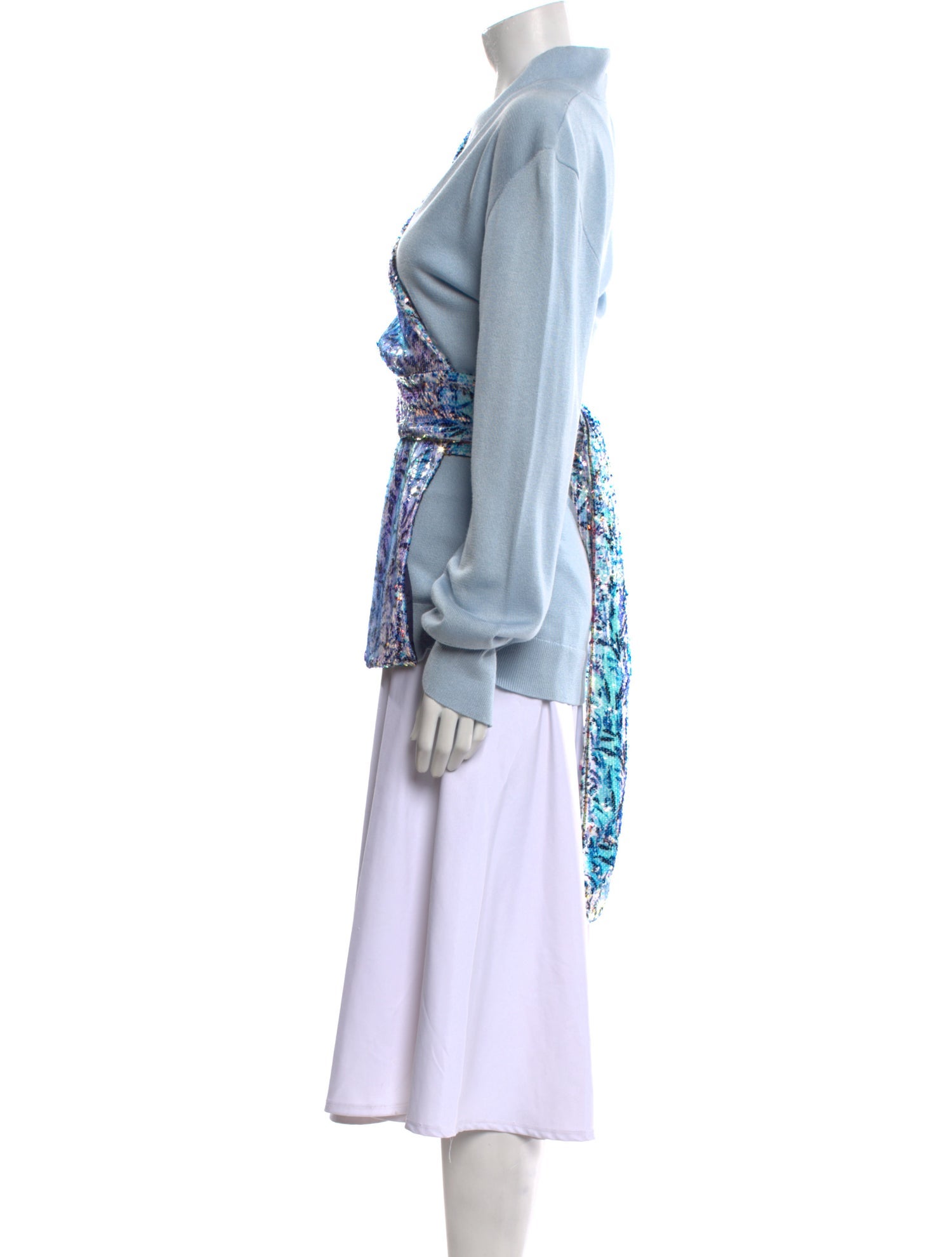 Hellessy Silk Printed Sweater