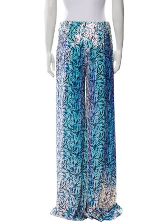 Hellessy Printed Wide Leg Pants