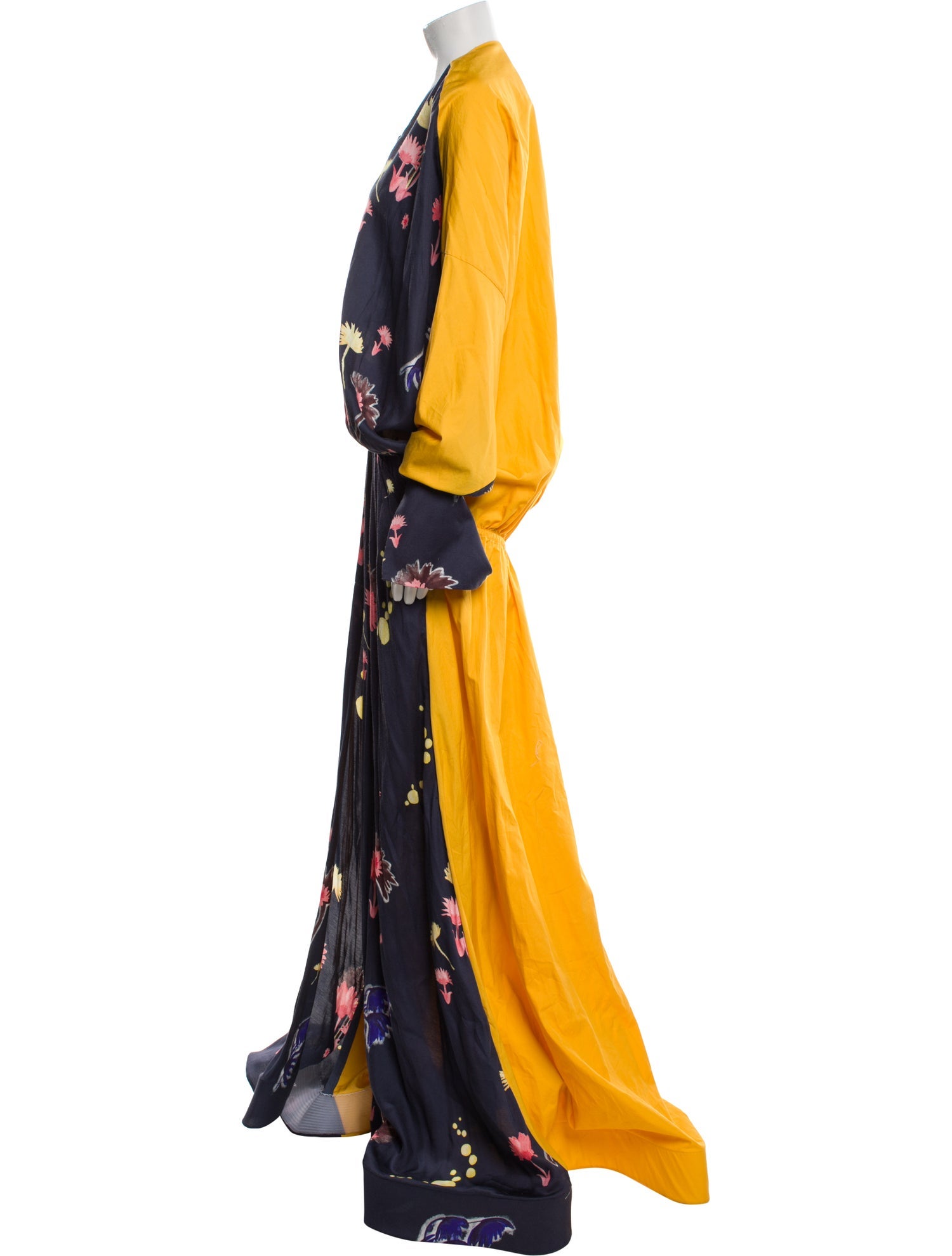 Hellessy Floral Print Long Dress