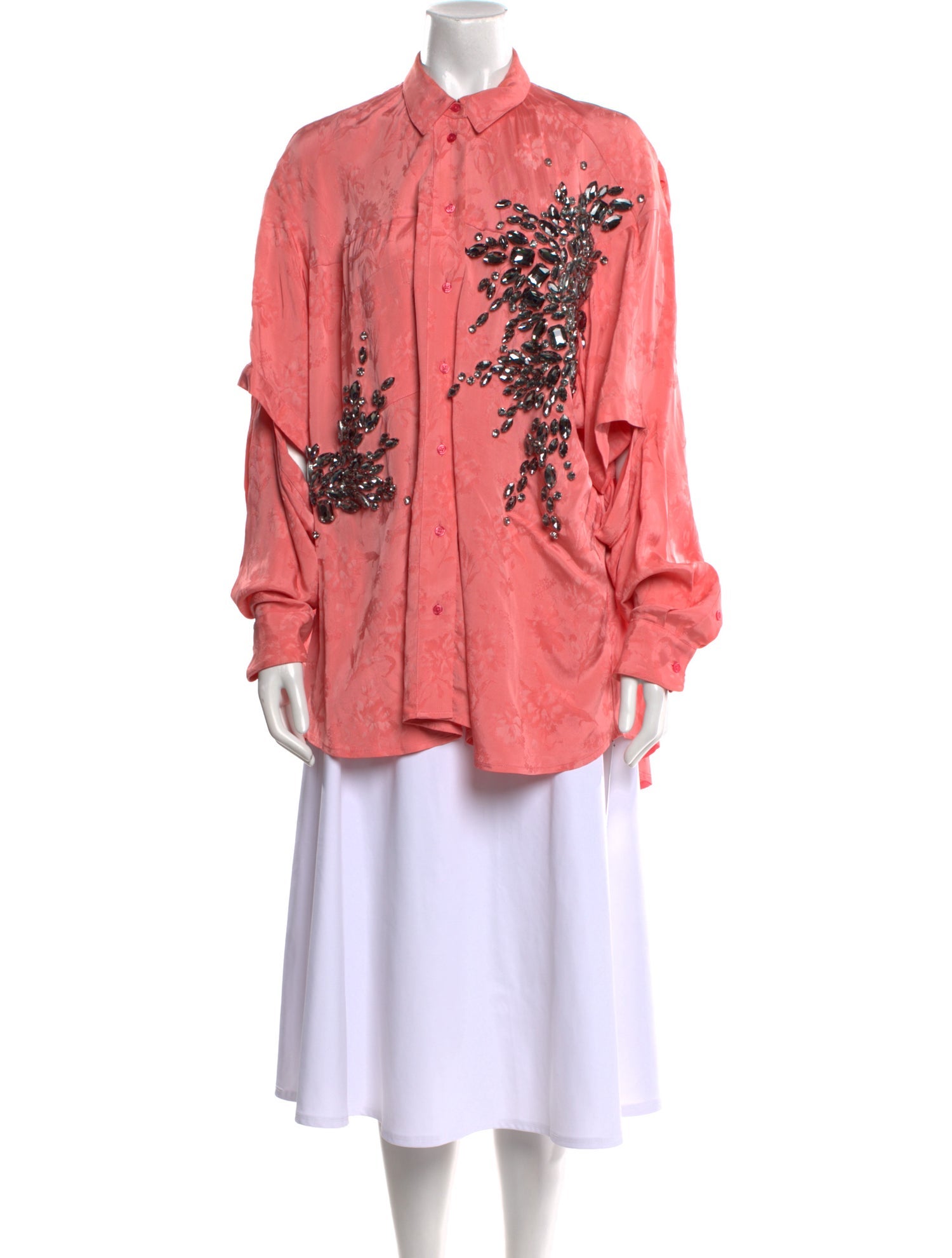 Hellessy Mock Neck Long Sleeve Tunic