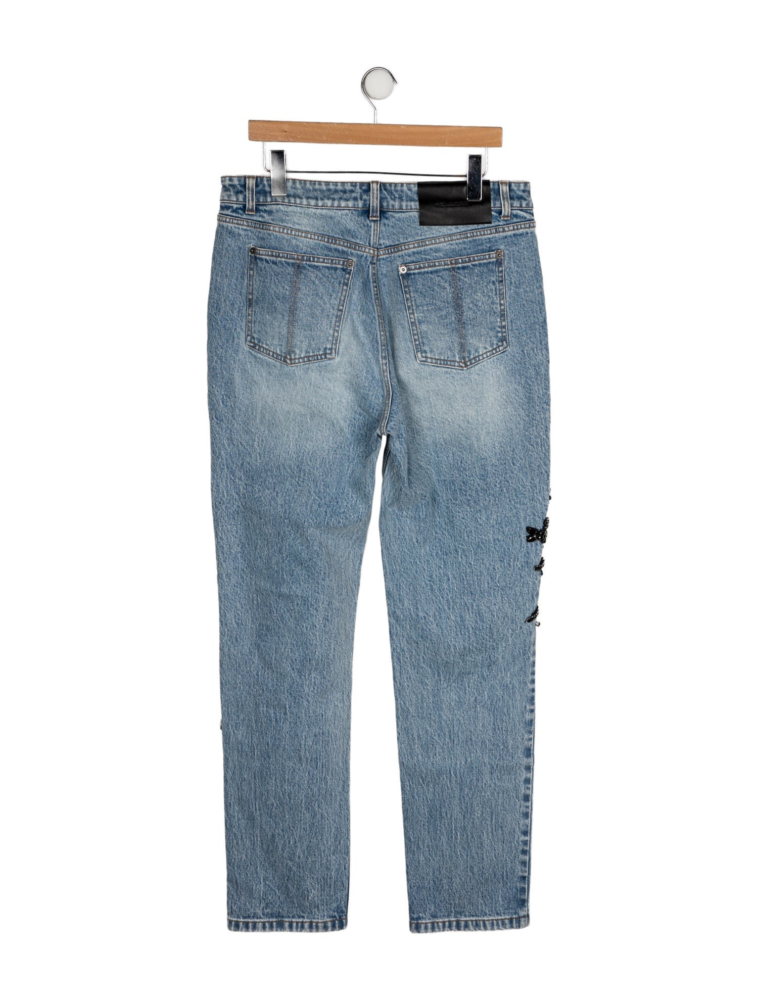 Hellessy High-Rise Straight Leg Jeans w/ Tags