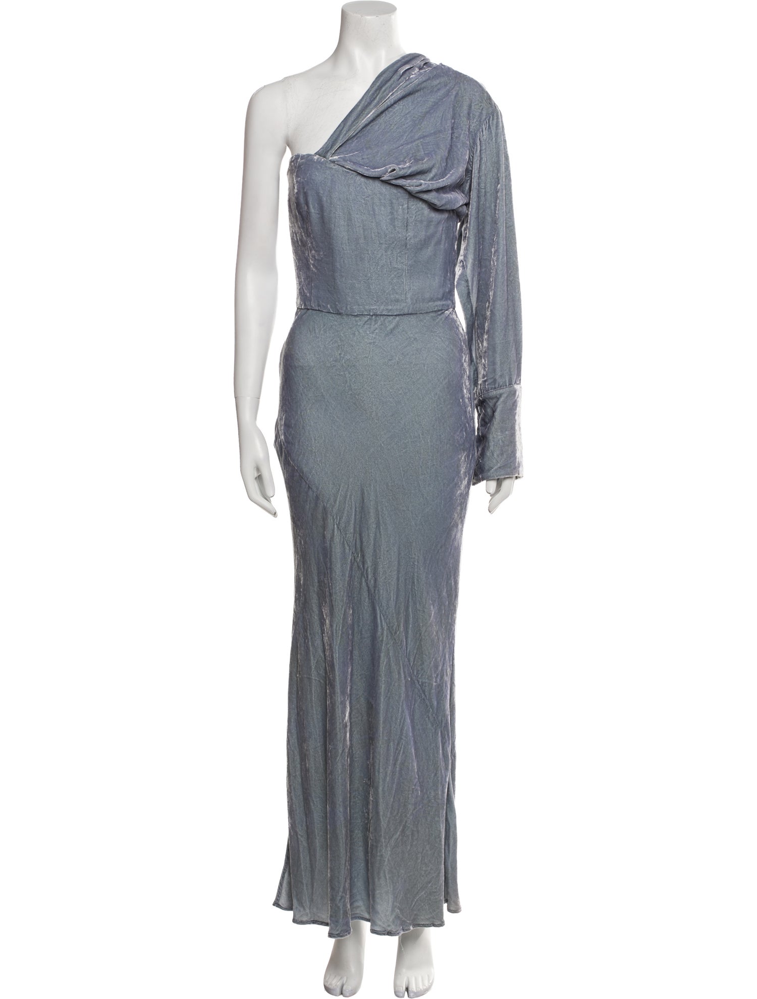 Hellessy One-Shoulder Long Dress