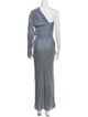 Hellessy One-Shoulder Long Dress