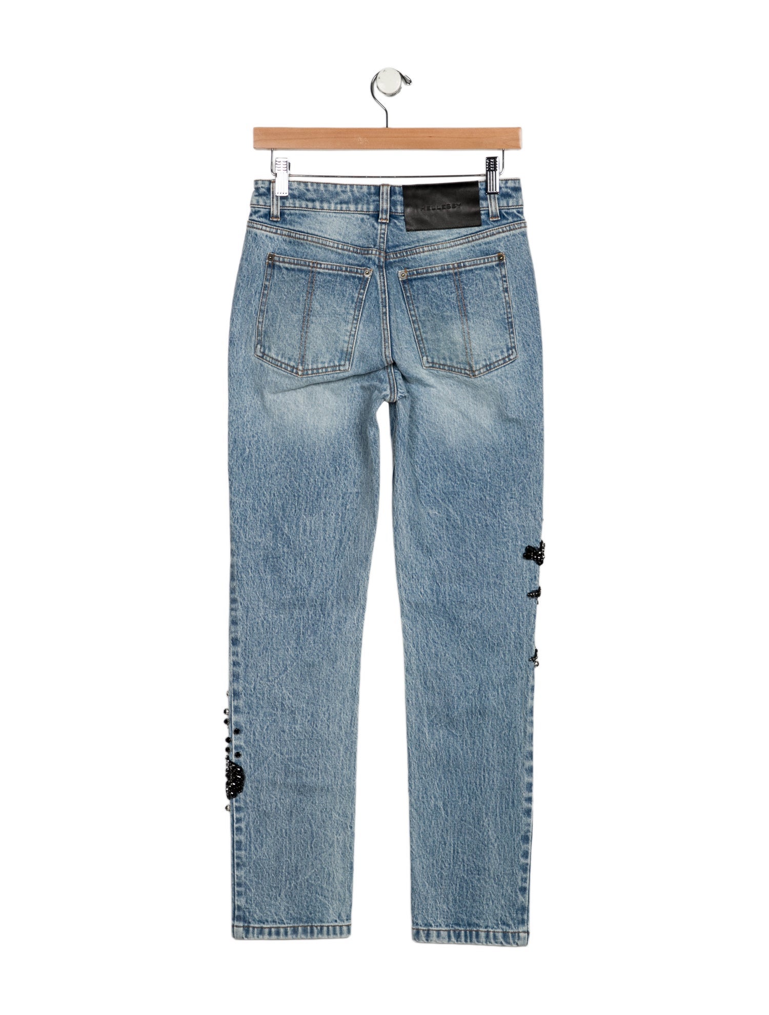 Hellessy Mid-Rise Straight Leg Jeans w/ Tags