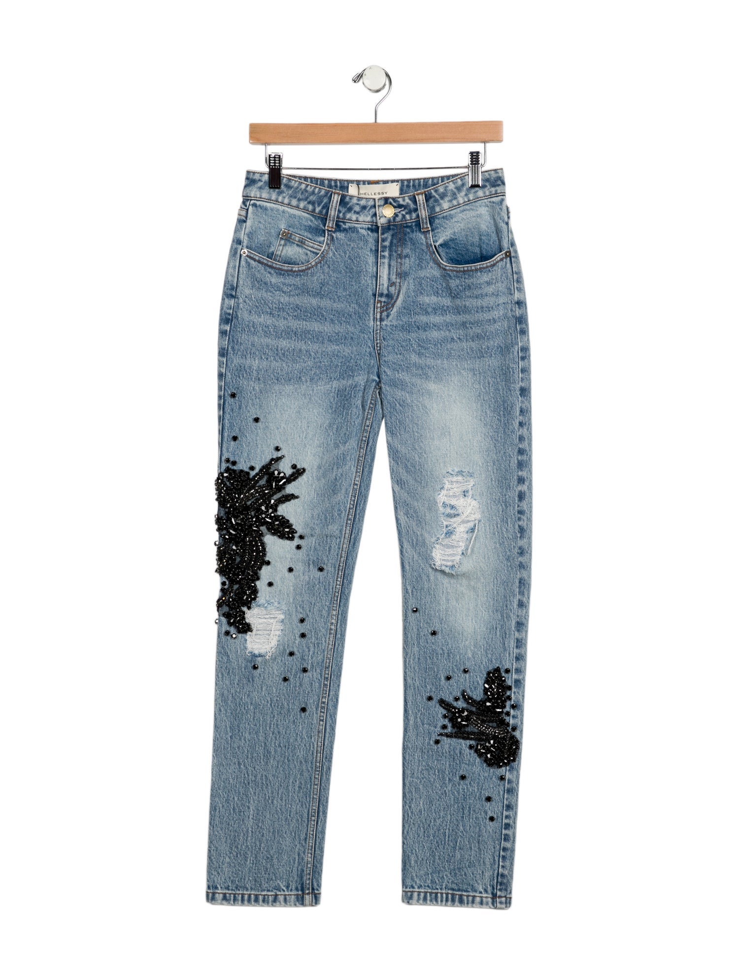 Hellessy Mid-Rise Straight Leg Jeans w/ Tags