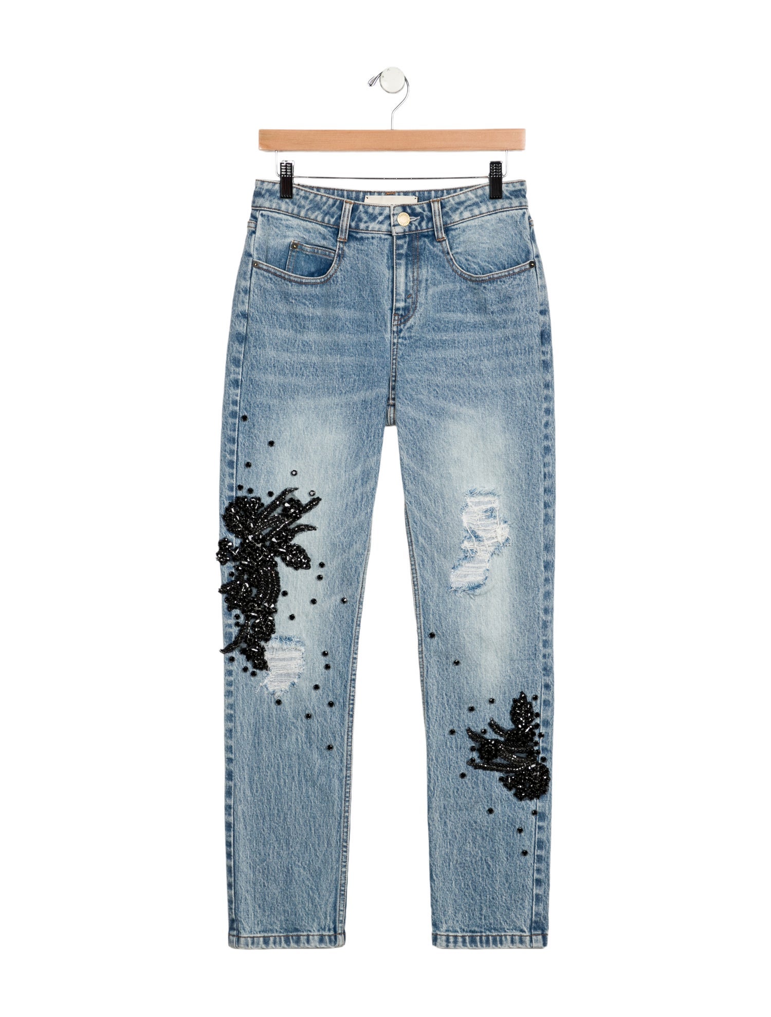 Hellessy Mid-Rise Straight Leg Jeans w/ Tags