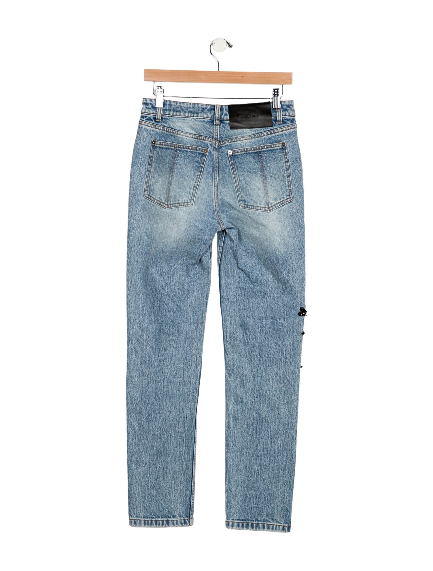 Hellessy Mid-Rise Straight Leg Jeans w/ Tags