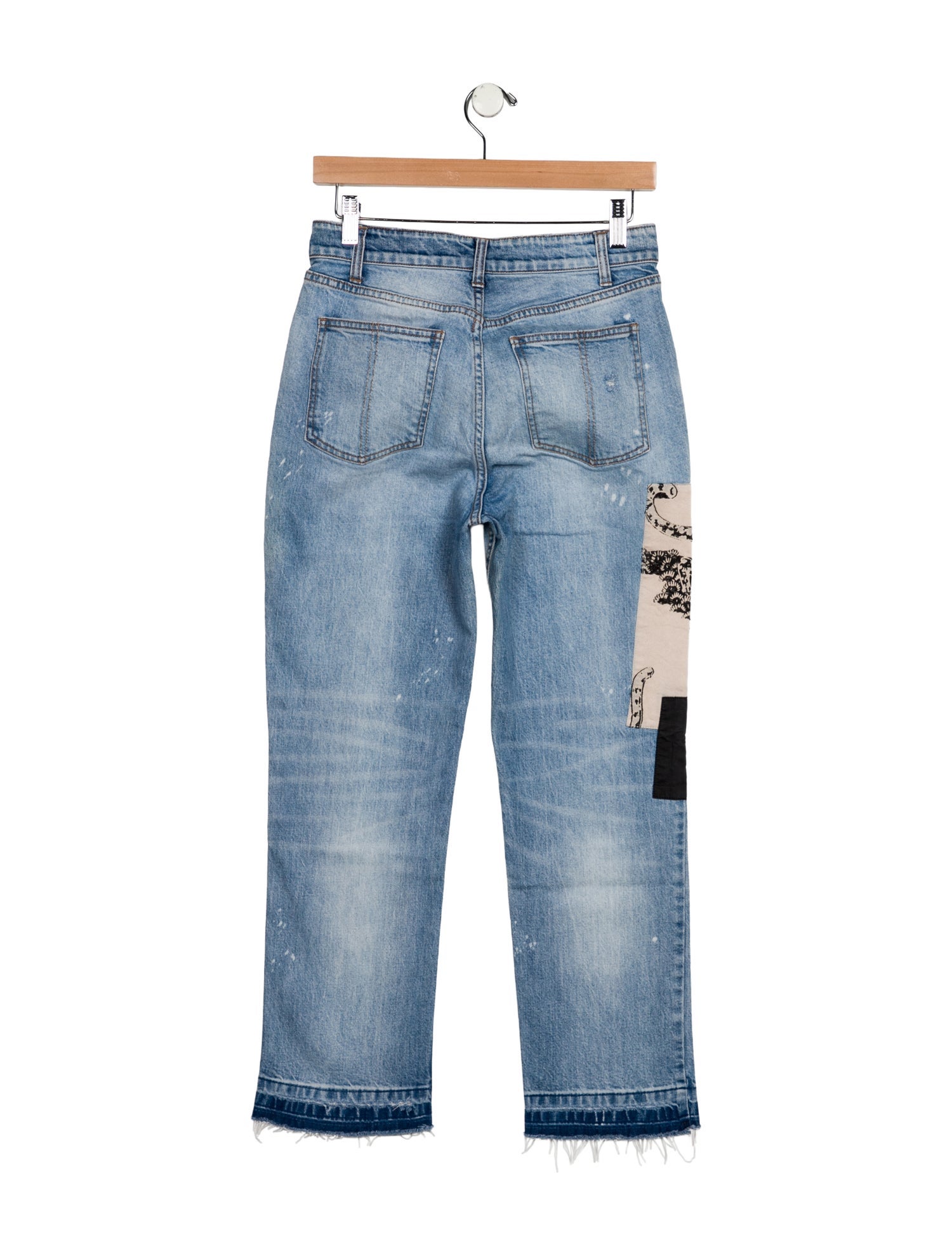 Hellessy Mid-Rise Straight Leg Jeans