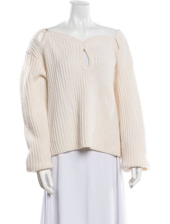Hellessy Merino Wool V-Neck Sweater