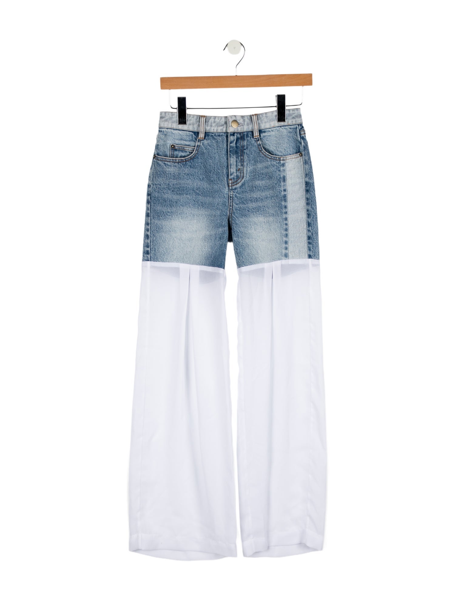 Hellessy Mid-Rise Wide Leg Jeans