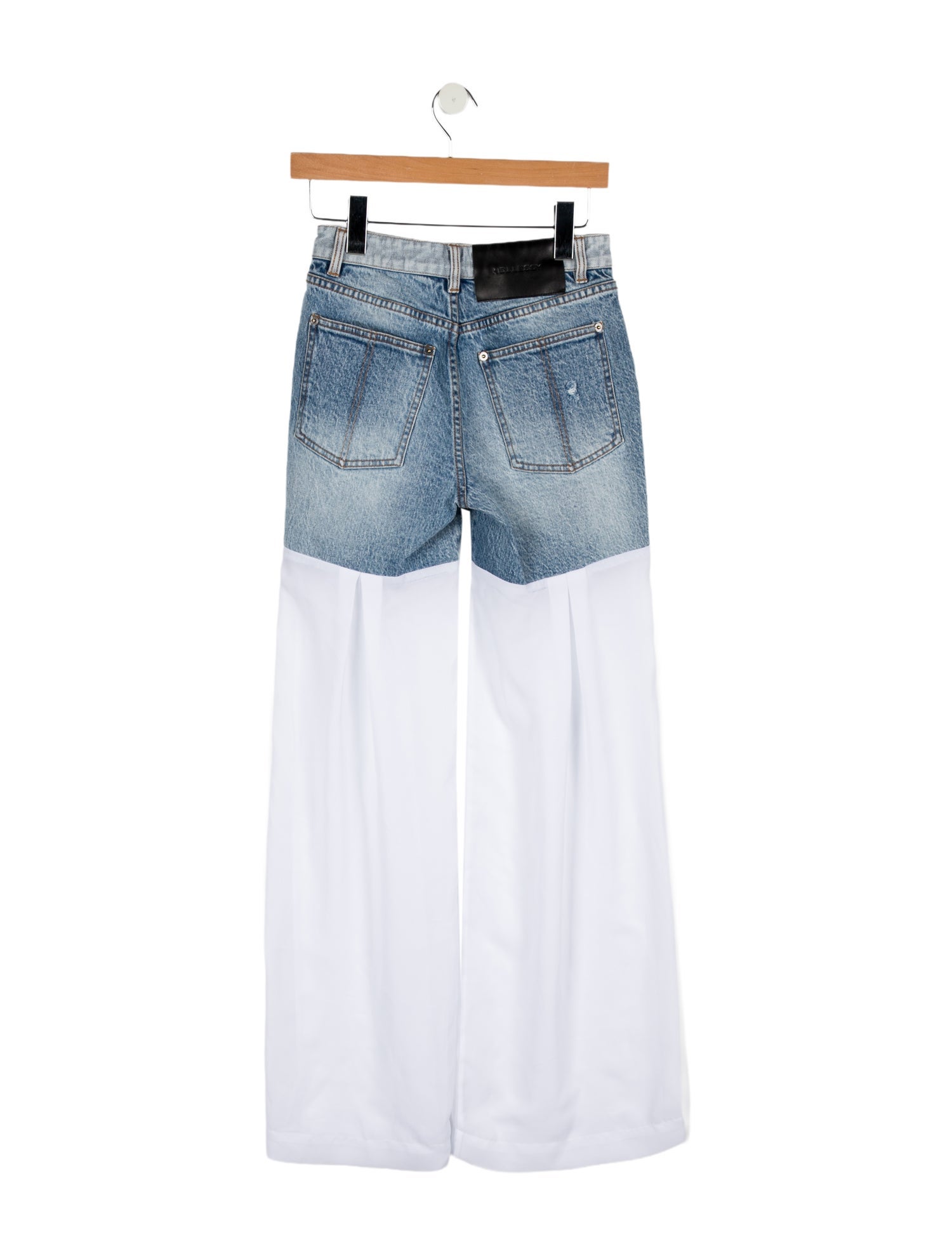 Hellessy Mid-Rise Wide Leg Jeans