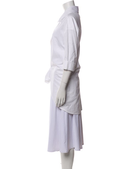 Hellessy Three-Quarter Sleeve Button-Up Top