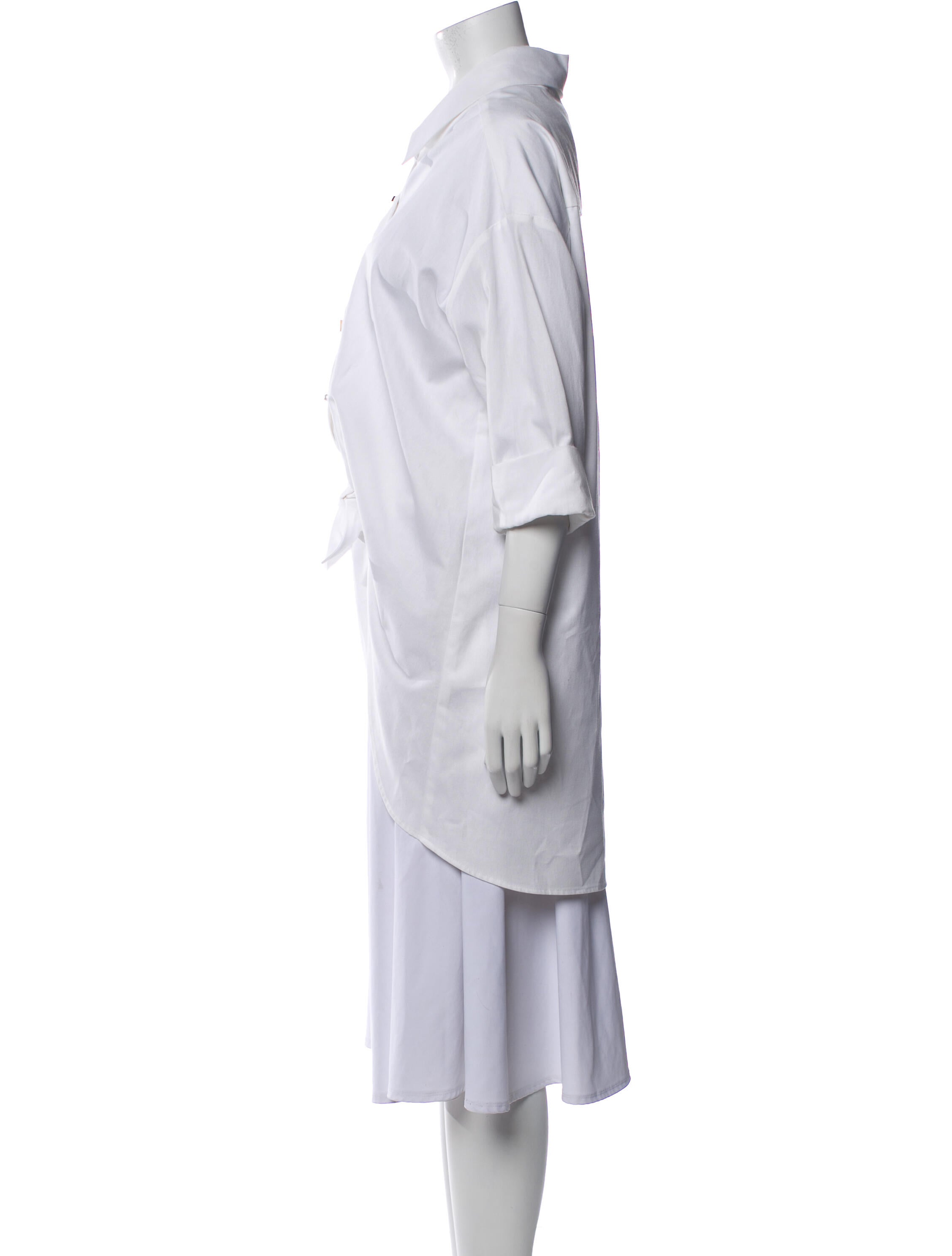 Hellessy Three-Quarter Sleeve Button-Up Top w/ Tags