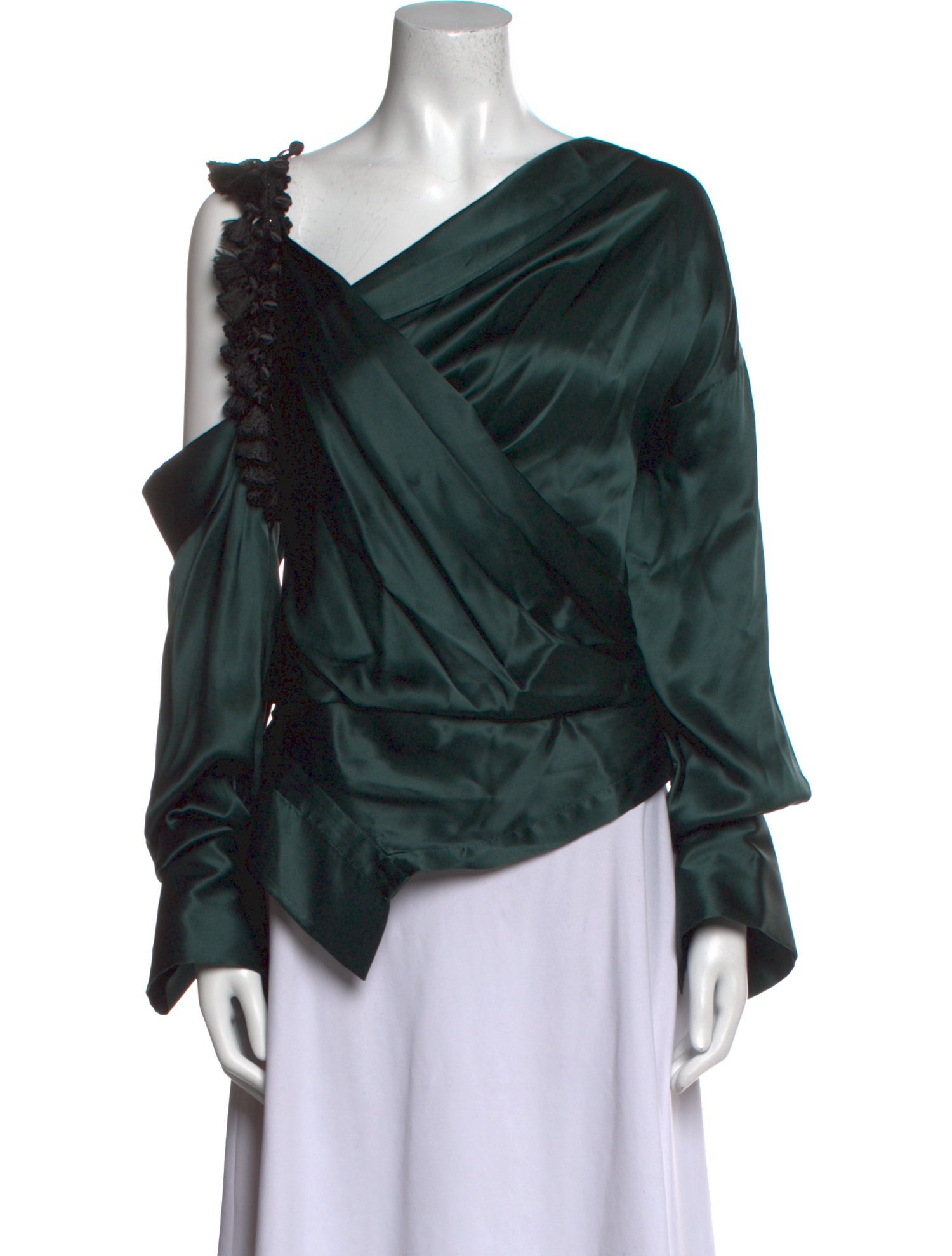 Hellessy Silk Asymmetrical Blouse