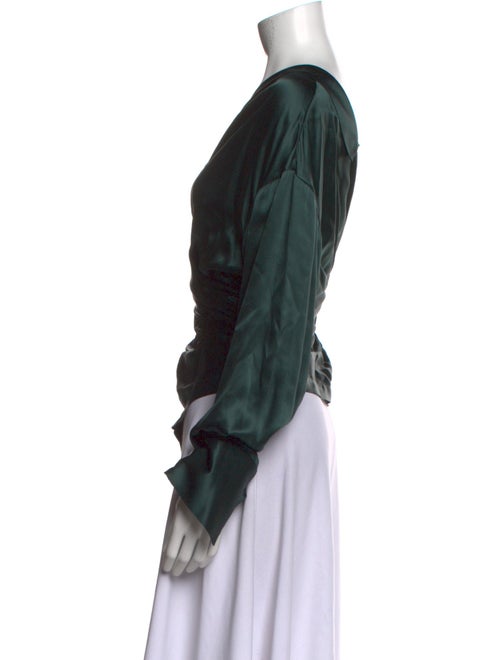 Hellessy Silk Asymmetrical Blouse