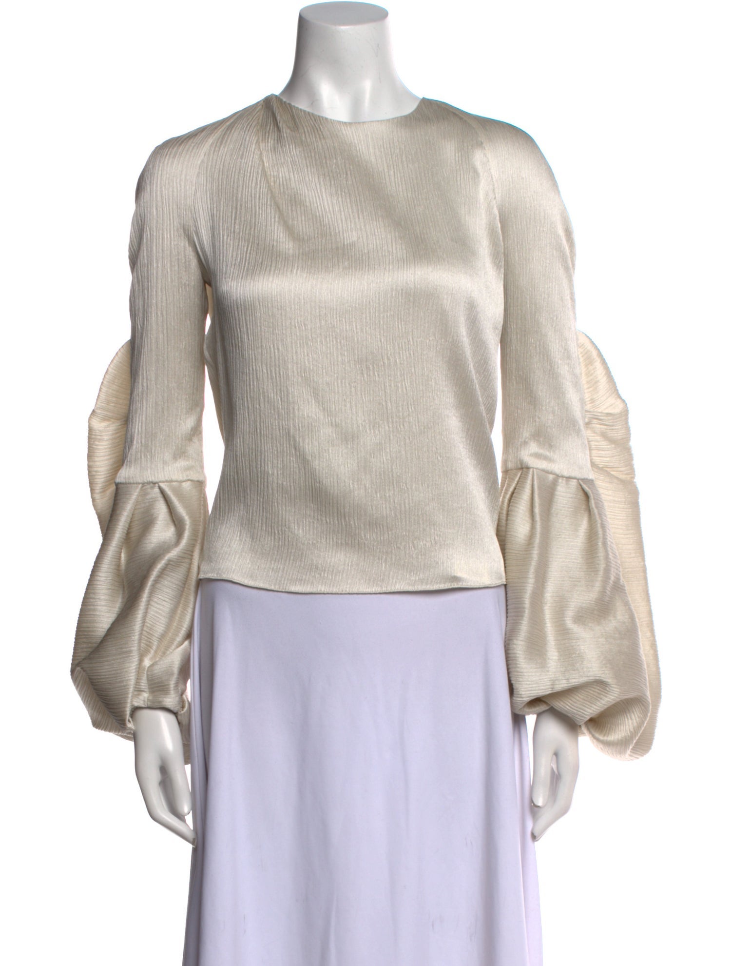 Hellessy Silk Scoop Neck Blouse