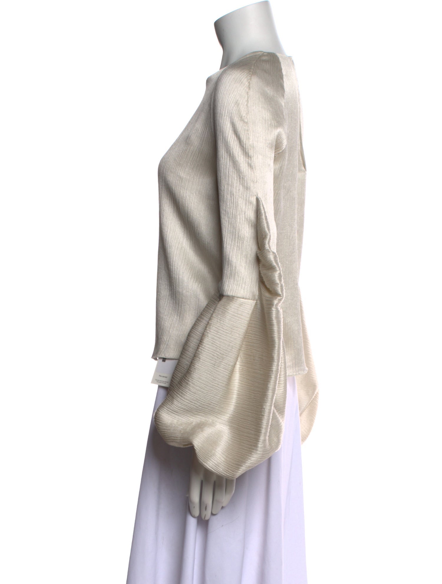 Hellessy Silk Scoop Neck Blouse