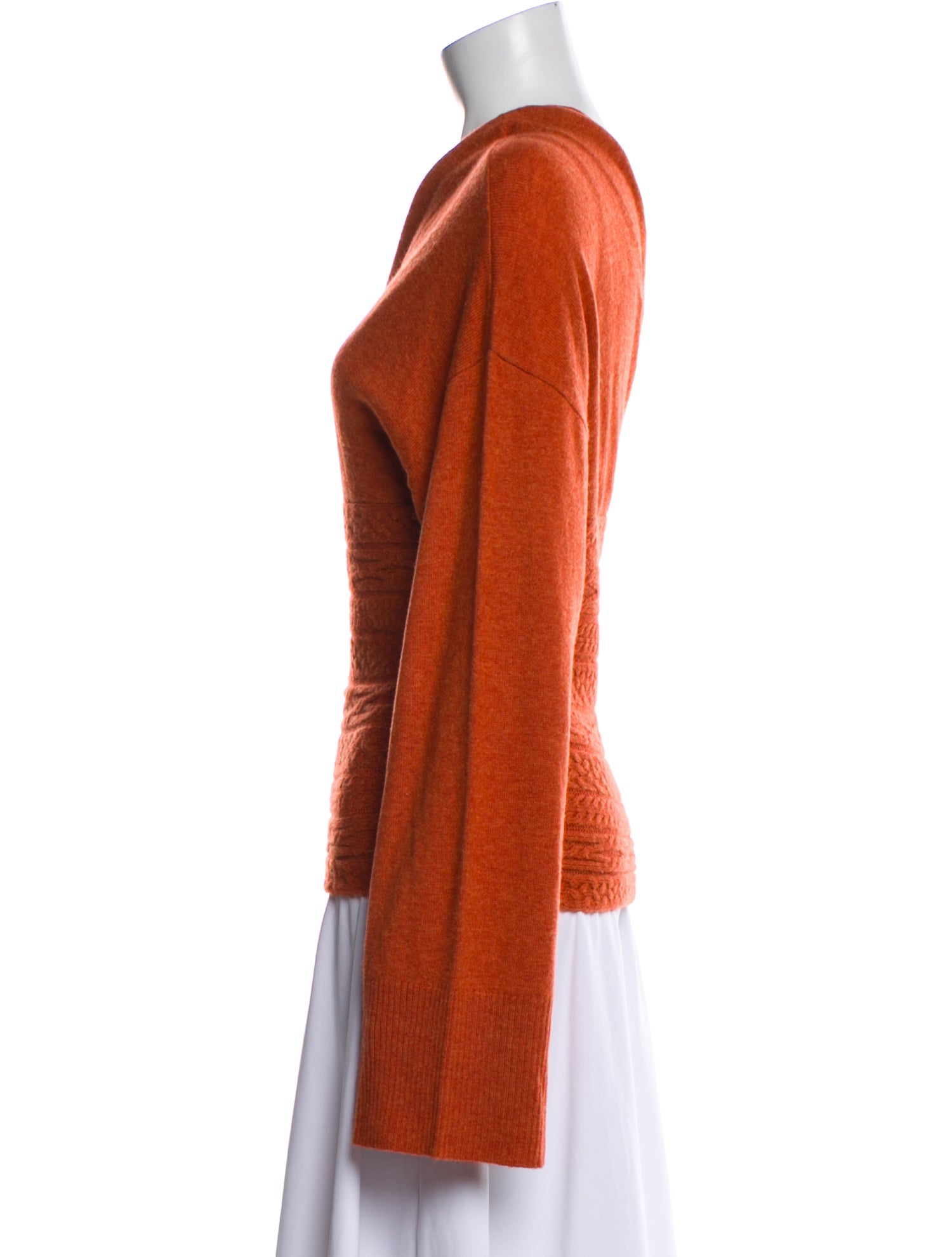 Hellessy Merino Wool One-Shoulder Sweater