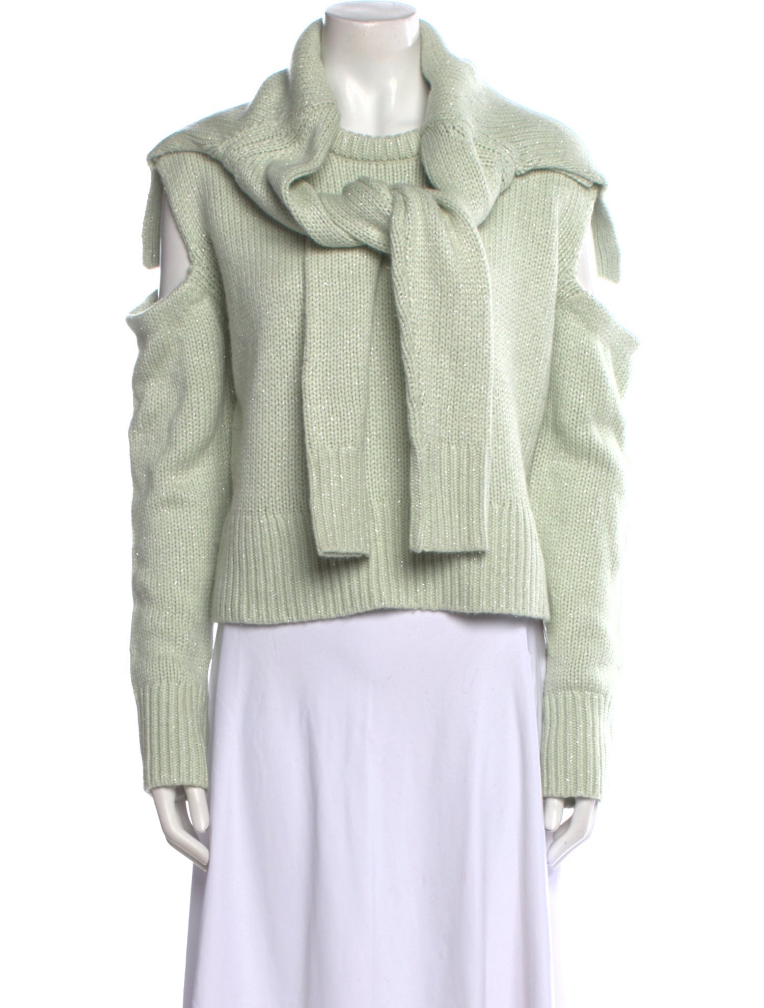 Hellessy Silk Cowl Neck Sweater