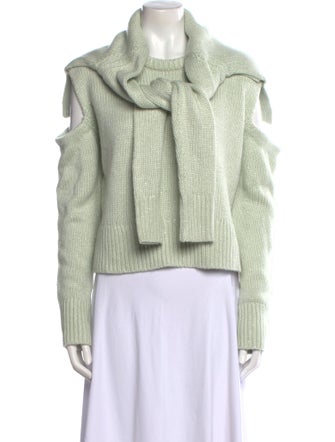 Hellessy Silk Cowl Neck Sweater