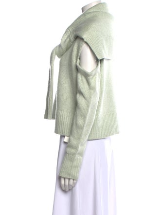 Hellessy Silk Cowl Neck Sweater