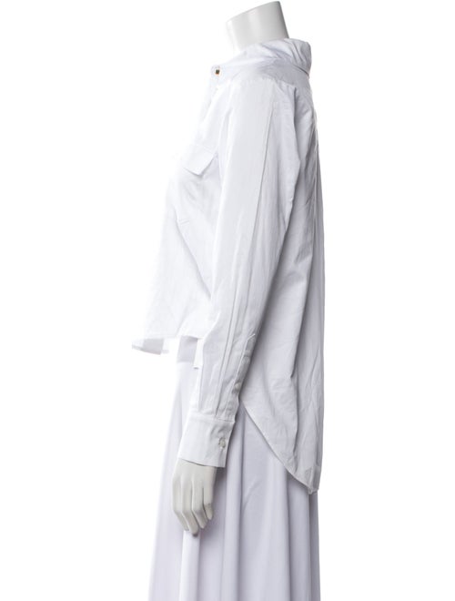 Hellessy Long Sleeve Button-Up Top