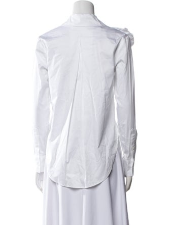 Hellessy Long Sleeve Button-Up Top