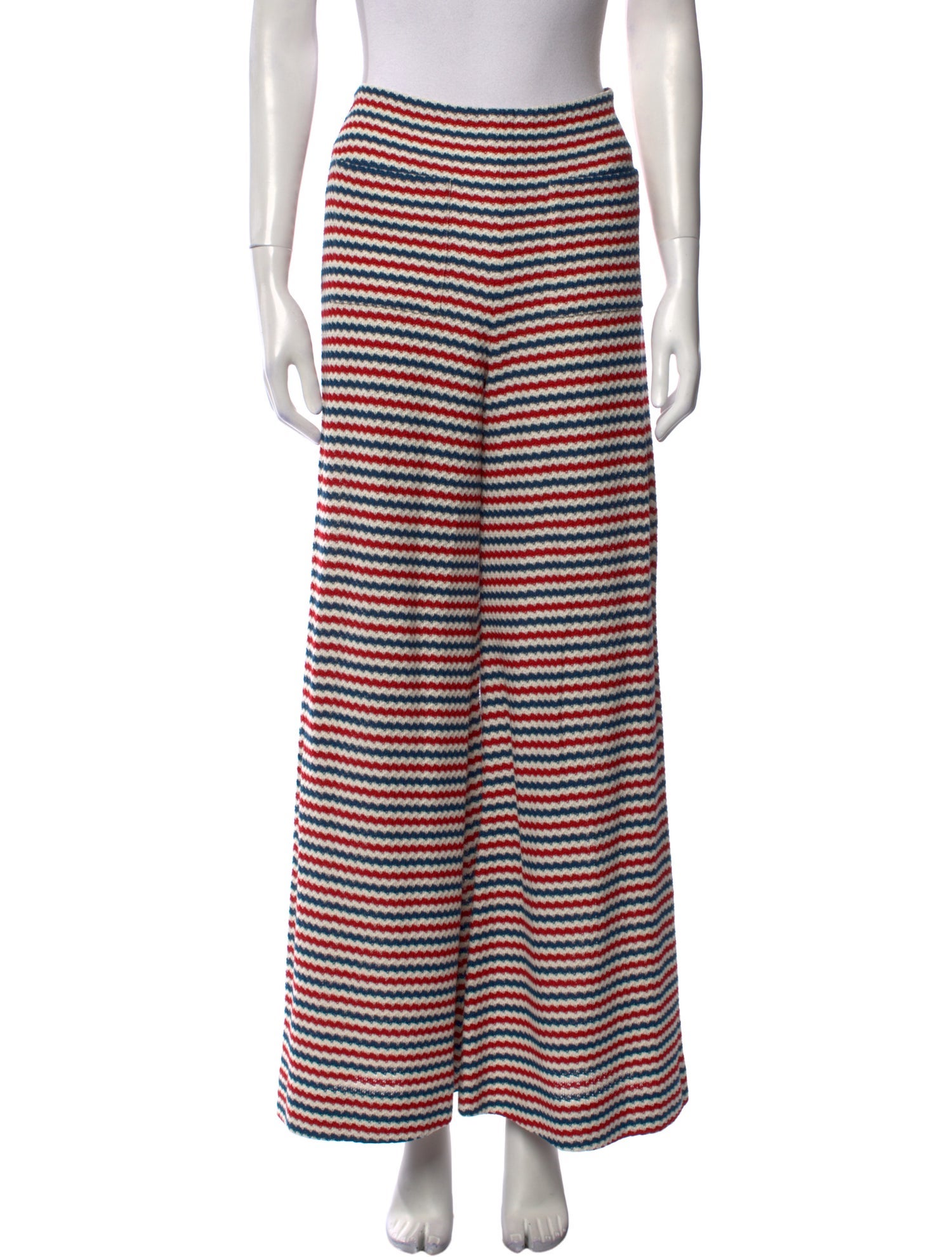 Hellessy Striped Wide Leg Pants