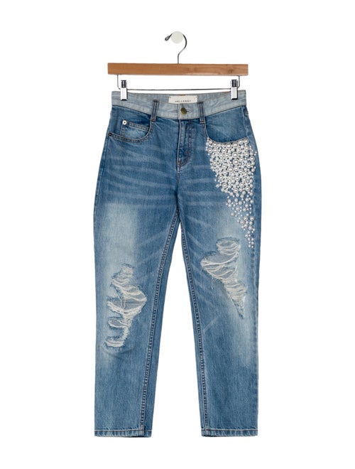Hellessy Mid-Rise Straight Leg Jeans