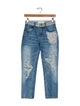 Hellessy Mid-Rise Straight Leg Jeans