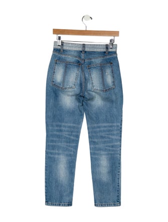Hellessy Mid-Rise Straight Leg Jeans