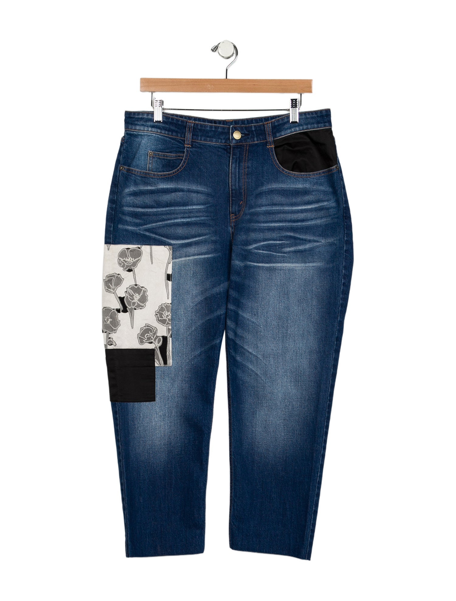 Hellessy High-Rise Straight Leg Jeans