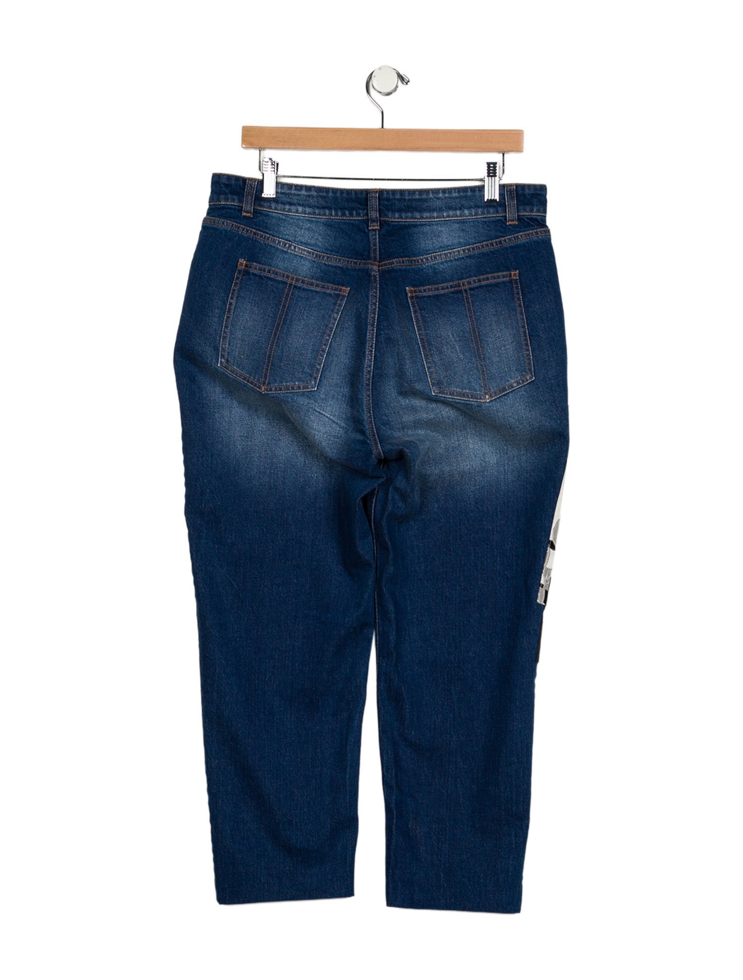 Hellessy High-Rise Straight Leg Jeans