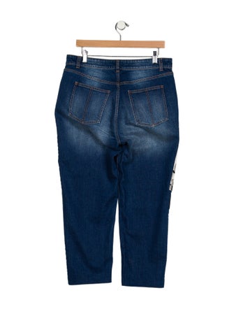 Hellessy High-Rise Straight Leg Jeans