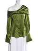 Hellessy Silk Cowl Neck Blouse